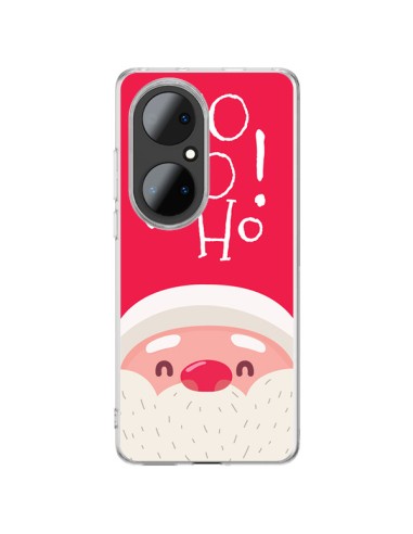 Huawei P50 Pro Case Santa Claus Oh Oh Oh Red - Nico