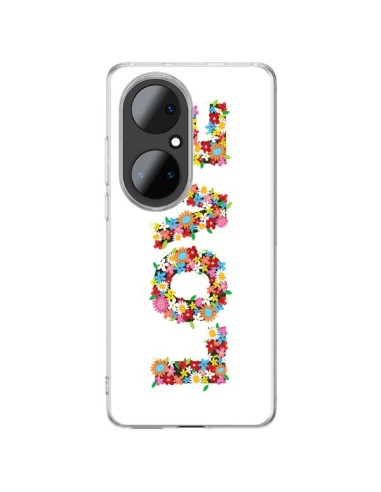 Coque Huawei P50 Pro Love Fleurs - Nico