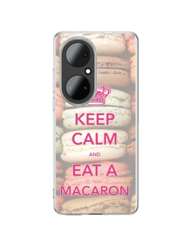Cover Huawei P50 Pro Keep Calm and Eat A Macaron - Nico