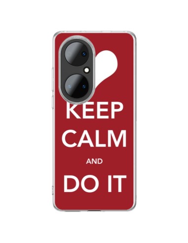 Cover Huawei P50 Pro Keep Calm and Do It - Nico