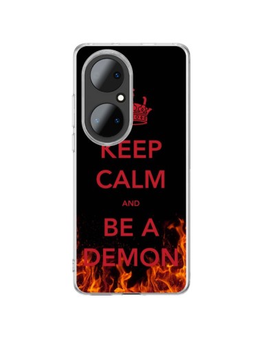 Coque Huawei P50 Pro Keep Calm and Be A Demon - Nico