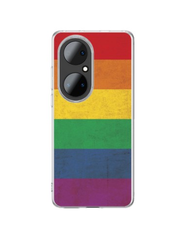 Cover Huawei P50 Pro Bandiera Arcobaleno LGBT - Nico