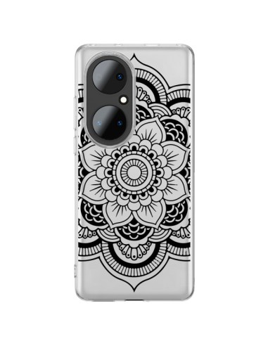 Huawei P50 Pro Case Mandala Black Aztec Clear - Nico