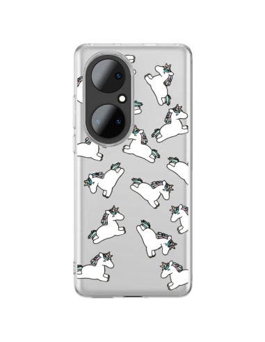 Cover Huawei P50 Pro Unicorno Criniera Trasparente - Nico