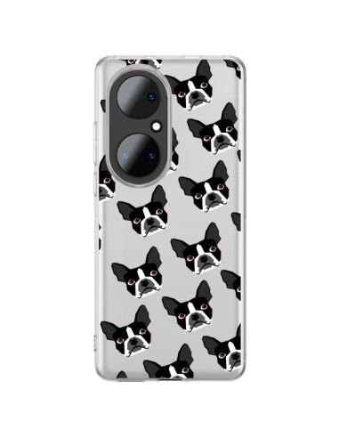 Coque Huawei P50 Pro Chiens Boston Terrier Transparente - Pet Friendly