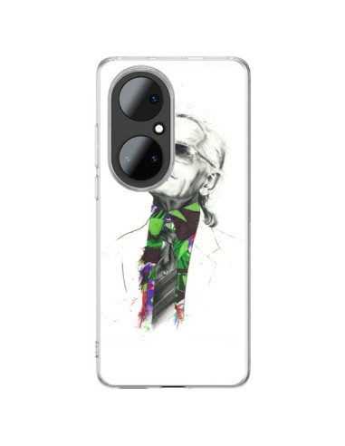 Cover Huawei P50 Pro Karl Lagerfeld Fashion Designer Moda - Percy