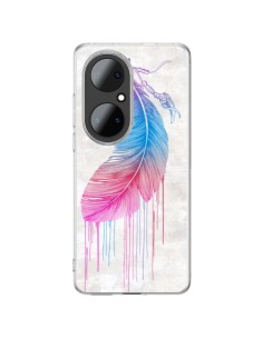 Huawei P50 Pro Case Plumes Rainbow - Rachel Caldwell