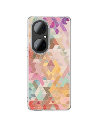 Cover Huawei P50 Pro Azteco Pattern Triangolo - Rachel Caldwell