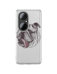 Huawei P50 Pro Case Dog Bulldog Clear - Rachel Caldwell