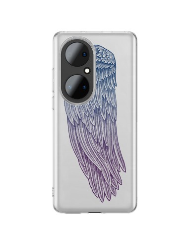 Coque Huawei P50 Pro Ailes d'Ange Angel Wings Transparente - Rachel Caldwell