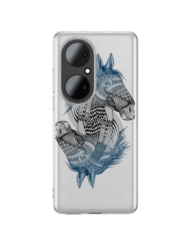 Huawei P50 Pro Case Horse Clear - Rachel Caldwell