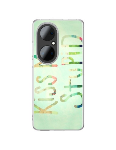 Huawei P50 Pro Case Kiss Me Stupid - R Delean