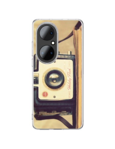 Coque Huawei P50 Pro Appareil Photos Vintage Smile - R Delean