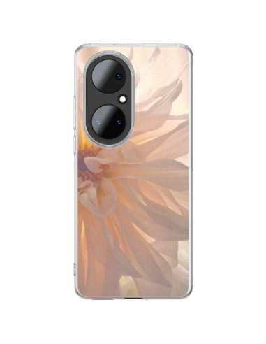 Huawei P50 Pro Case Flowers Pink - R Delean