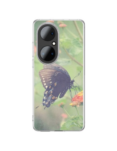 Coque Huawei P50 Pro Papillon Butterfly - R Delean