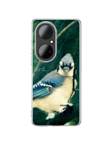 Huawei P50 Pro Case I'd be a bird - R Delean