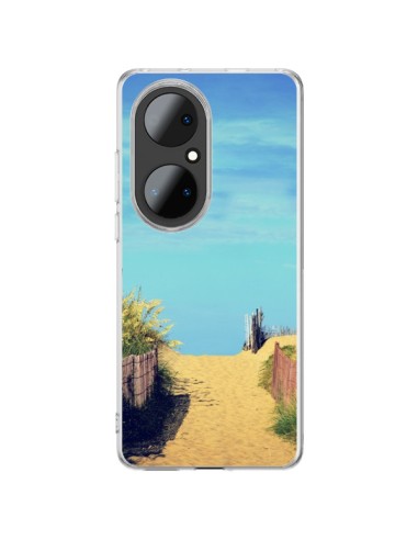Cover Huawei P50 Pro Mare Sabbia Spiaggia- R Delean