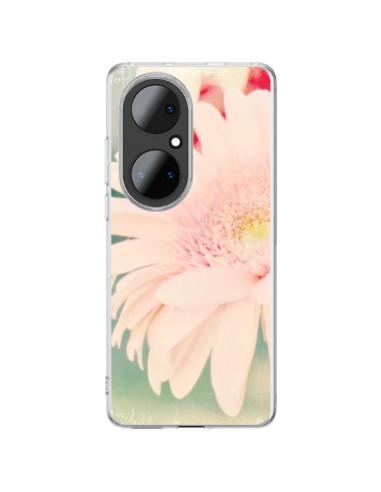 Coque Huawei P50 Pro Fleurs Roses magnifique - R Delean