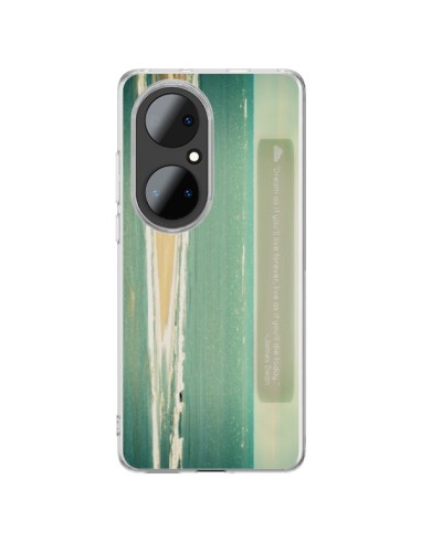 Cover Huawei P50 Pro Dream Mare Oceano Sabbia Spiaggia Paesaggio - R Delean