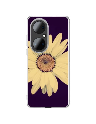 Coque Huawei P50 Pro Marguerite Fleur Flower - R Delean