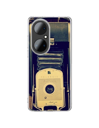 Coque Huawei P50 Pro Appareil Photo Vintage Polaroid Boite - R Delean