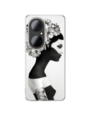 Coque Huawei P50 Pro Marianna Fille Fleurs - Ruben Ireland et Jenny Liz Rome