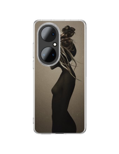 Coque Huawei P50 Pro Fille Pensive - Ruben Ireland