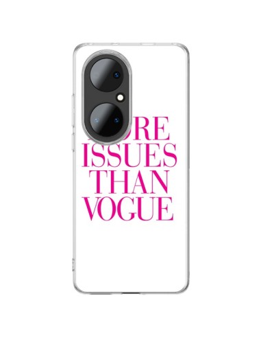 Coque Huawei P50 Pro More Issues Than Vogue Rose Pink - Rex Lambo