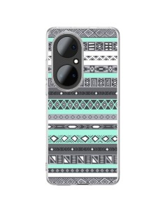 Coque Huawei P50 Pro Azteque Aztec Bleu Pastel - Rex Lambo