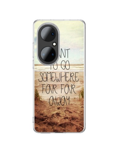 Coque Huawei P50 Pro I want to go somewhere - Sylvia Cook