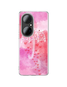 Coque Huawei P50 Pro Parapluie Coeur Love Amour - Sylvia Cook