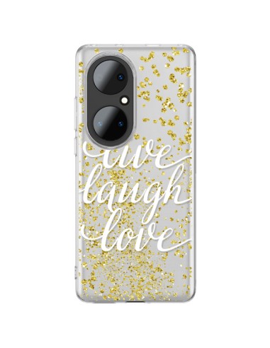 Huawei P50 Pro Case Live, Laugh, Love Clear - Sylvia Cook