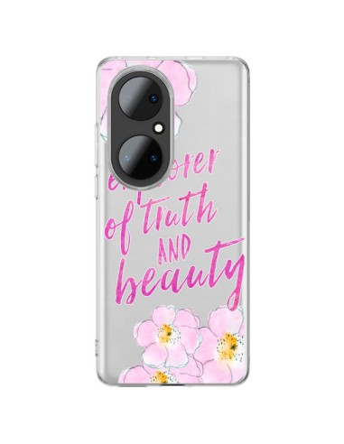 Cover Huawei P50 Pro Explorer of Truth and Beauty Trasparente - Sylvia Cook