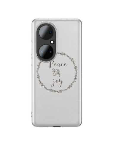 Huawei P50 Pro Case Peace and Joy Clear - Sylvia Cook