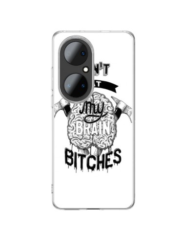 Cover Huawei P50 Pro Don't eat my brain Bitches Cervello Bianco - Senor Octopus