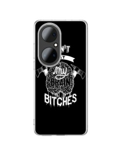 Coque Huawei P50 Pro Don't eat my brain Bitches Cerveau Noir - Senor Octopus