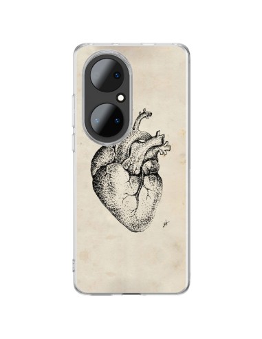 Huawei P50 Pro Case Heart Vintage - Tipsy Eyes