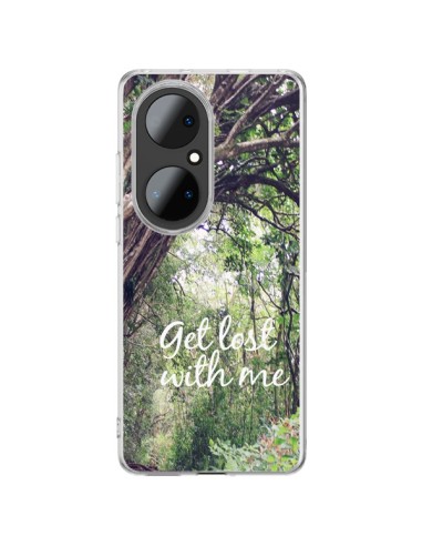 Coque Huawei P50 Pro Get lost with him Paysage Foret Palmiers - Tara Yarte
