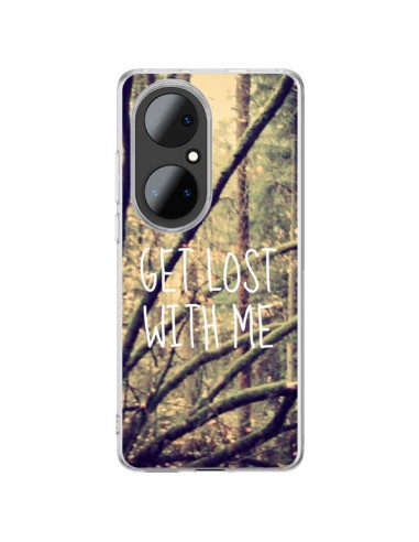 Coque Huawei P50 Pro Get lost with me foret - Tara Yarte