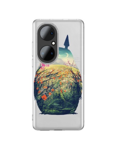 Coque Huawei P50 Pro Totoro Manga Comics Transparente - Victor Vercesi