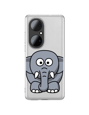 Coque Huawei P50 Pro Elephant Animal Transparente - Yohan B.