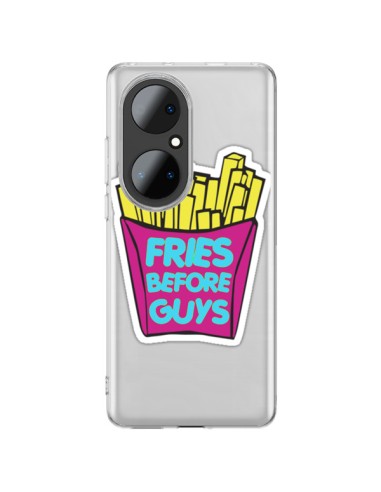 Coque Huawei P50 Pro Fries Before Guys Transparente - Yohan B.