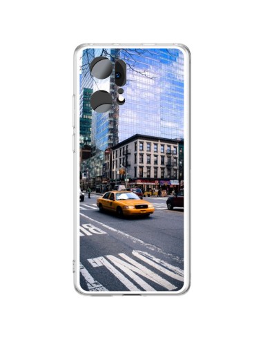 Coque Oppo Find X5 Pro New York Taxi - Anaëlle François