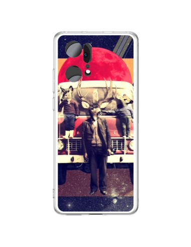 Coque Oppo Find X5 Pro Cerf Le Camion - Ali Gulec