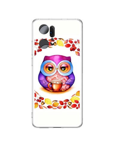 Oppo Find X5 Pro Case Owl Autumn - Annya Kai