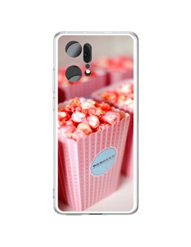 Coque Oppo Find X5 Pro Punk Popcorn Rose - Asano Yamazaki