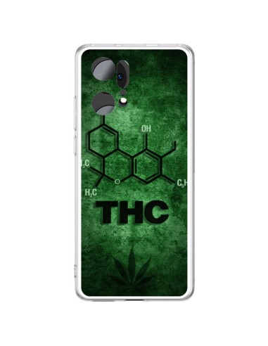 Coque Oppo Find X5 Pro THC Molécule - Bertrand Carriere