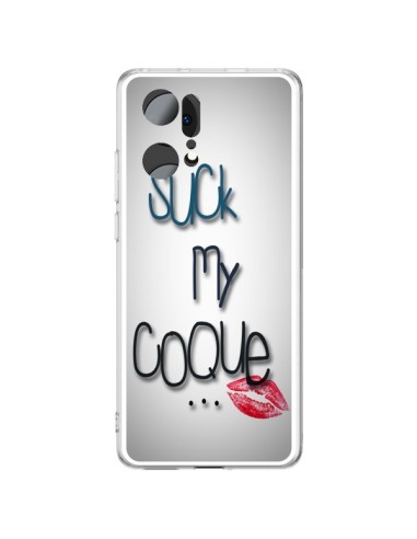 Coque Oppo Find X5 Pro Suck my Coque iPhone 6 et 6S Lips Bouche Lèvres - Bertrand Carriere