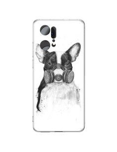 Coque Oppo Find X5 Pro Tagueur Bulldog Dog Chien Big City Life - Balazs Solti