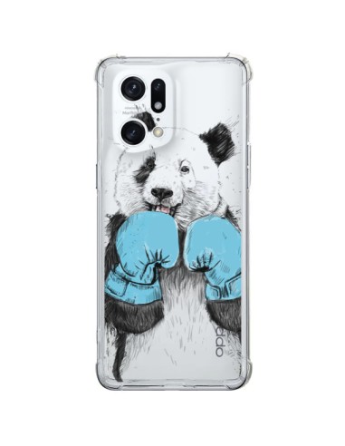 Oppo Find X5 Pro Case Winner Panda Clear - Balazs Solti